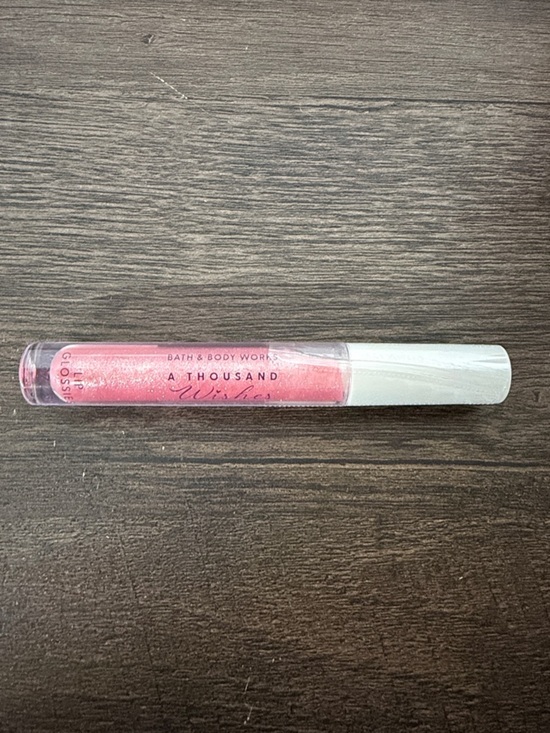 Bath & Body Works Other - Bath & Body Works Pink Shimmer Lip Gloss - A Thousand Wishes